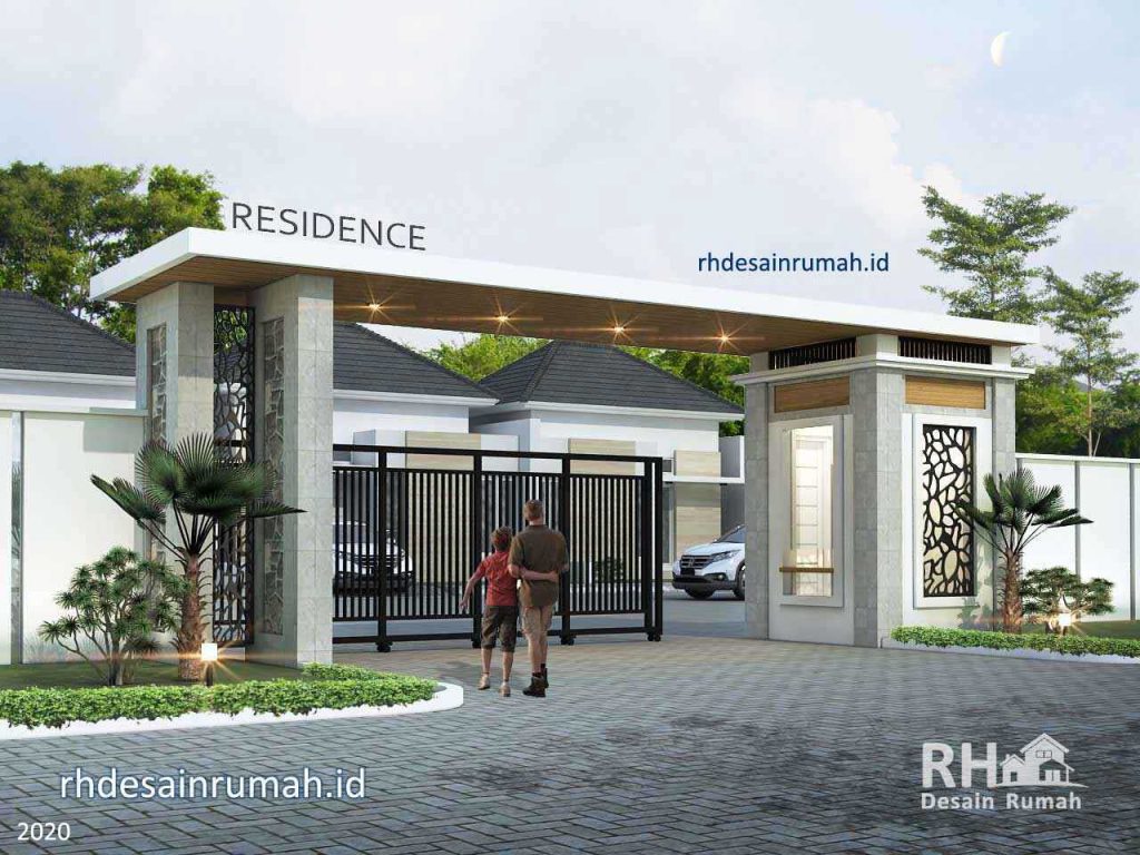 Desain Gate Perumahan