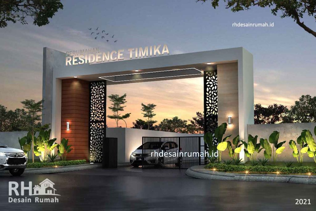 Desain Gate Perumahan