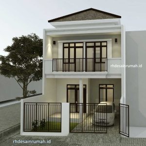 Read more about the article Desain Rumah 6×20 Meter 2 Lantai