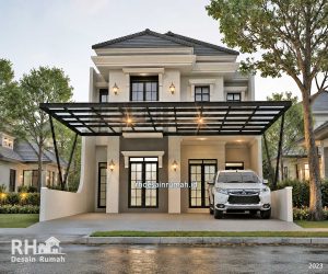 Read more about the article Ide Desain Kanopi Carport Rumah Bahan Besi Hollow