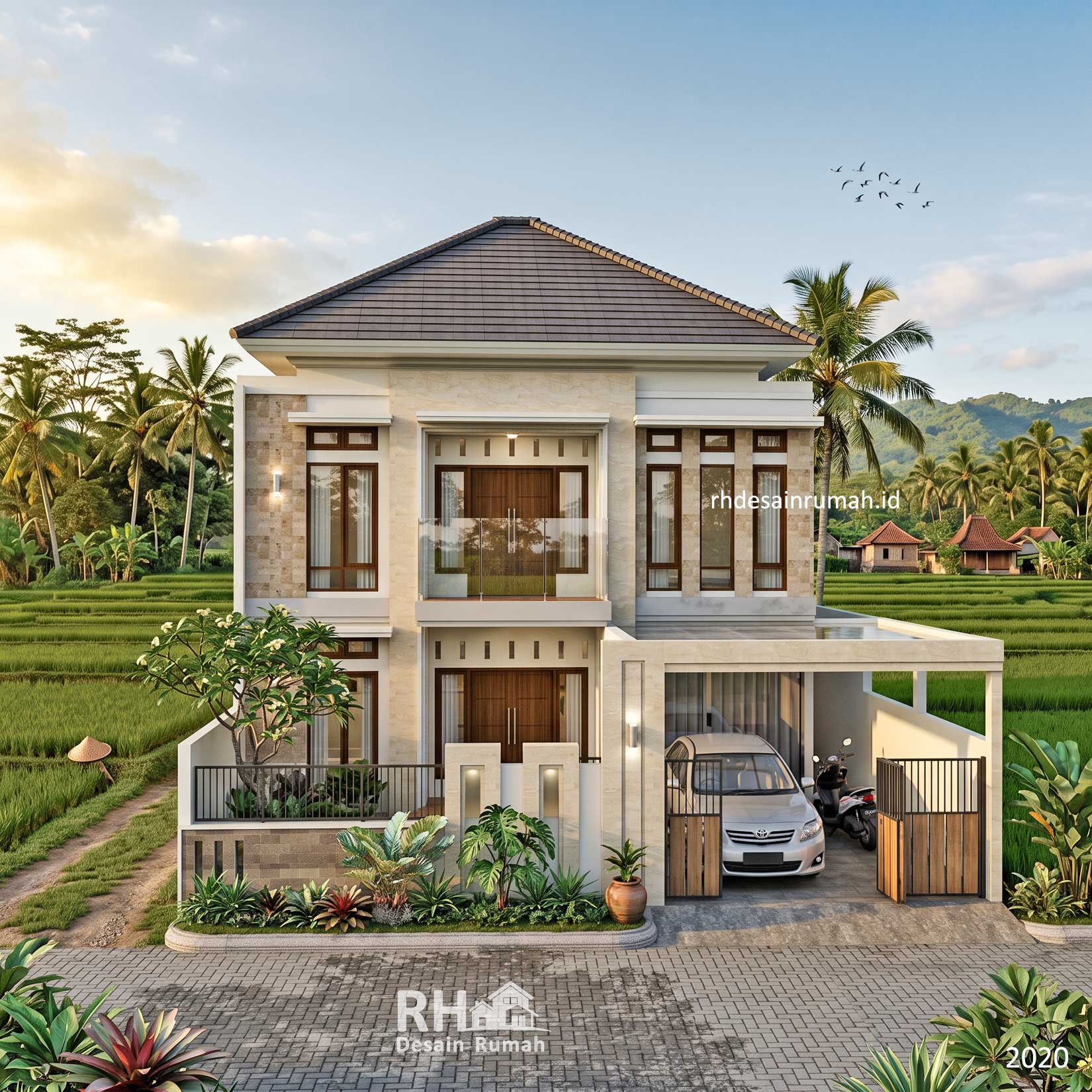 You are currently viewing Ide Desain Rumah Megah di Desa
