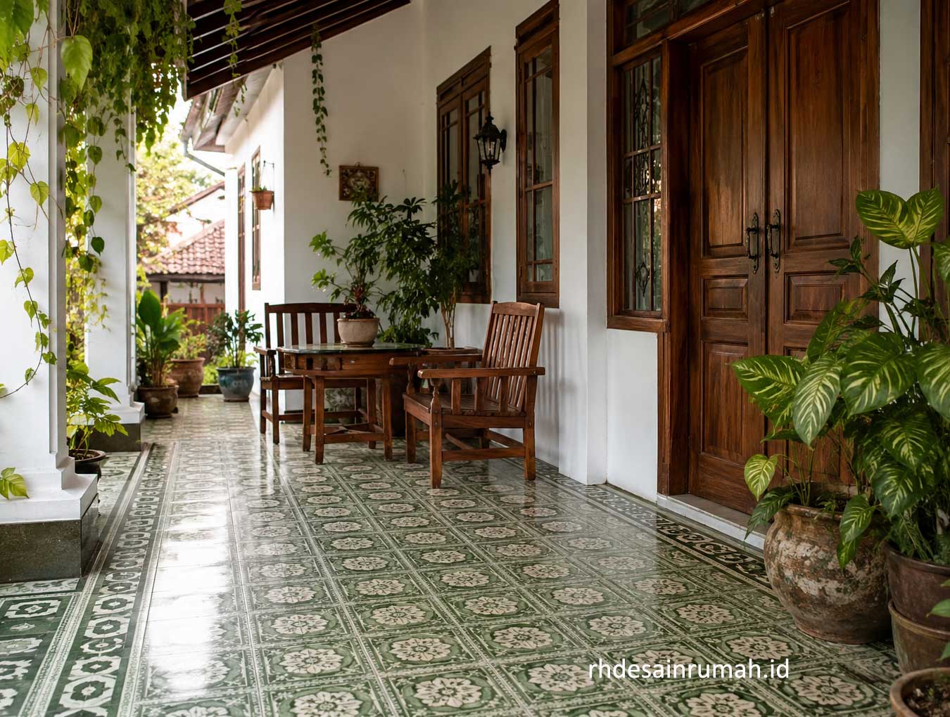 You are currently viewing Ide Lantai Keramik Motif Klasik untuk Teras Rumah